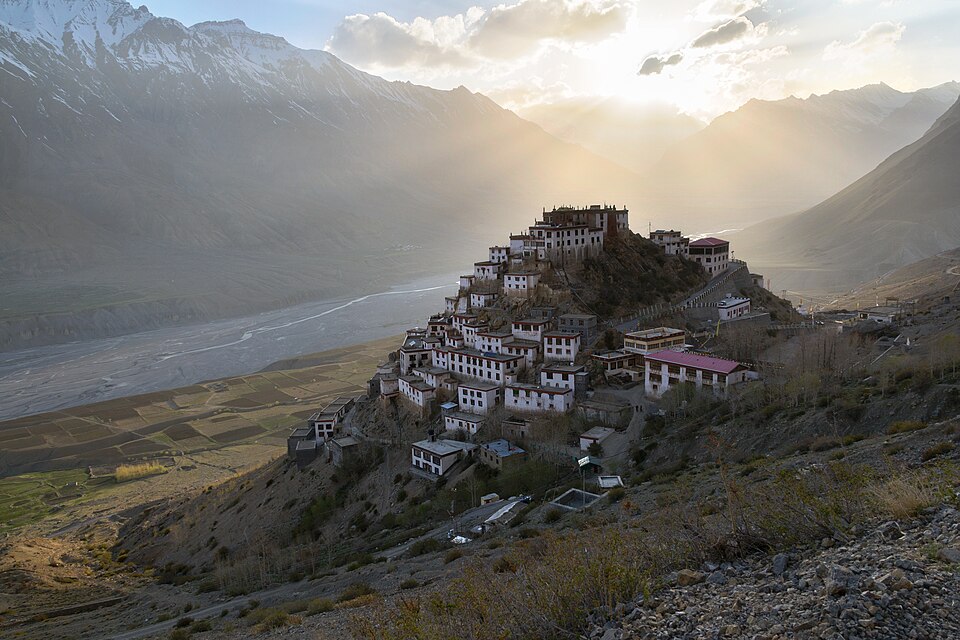 Key Monastery in Spiti Valley